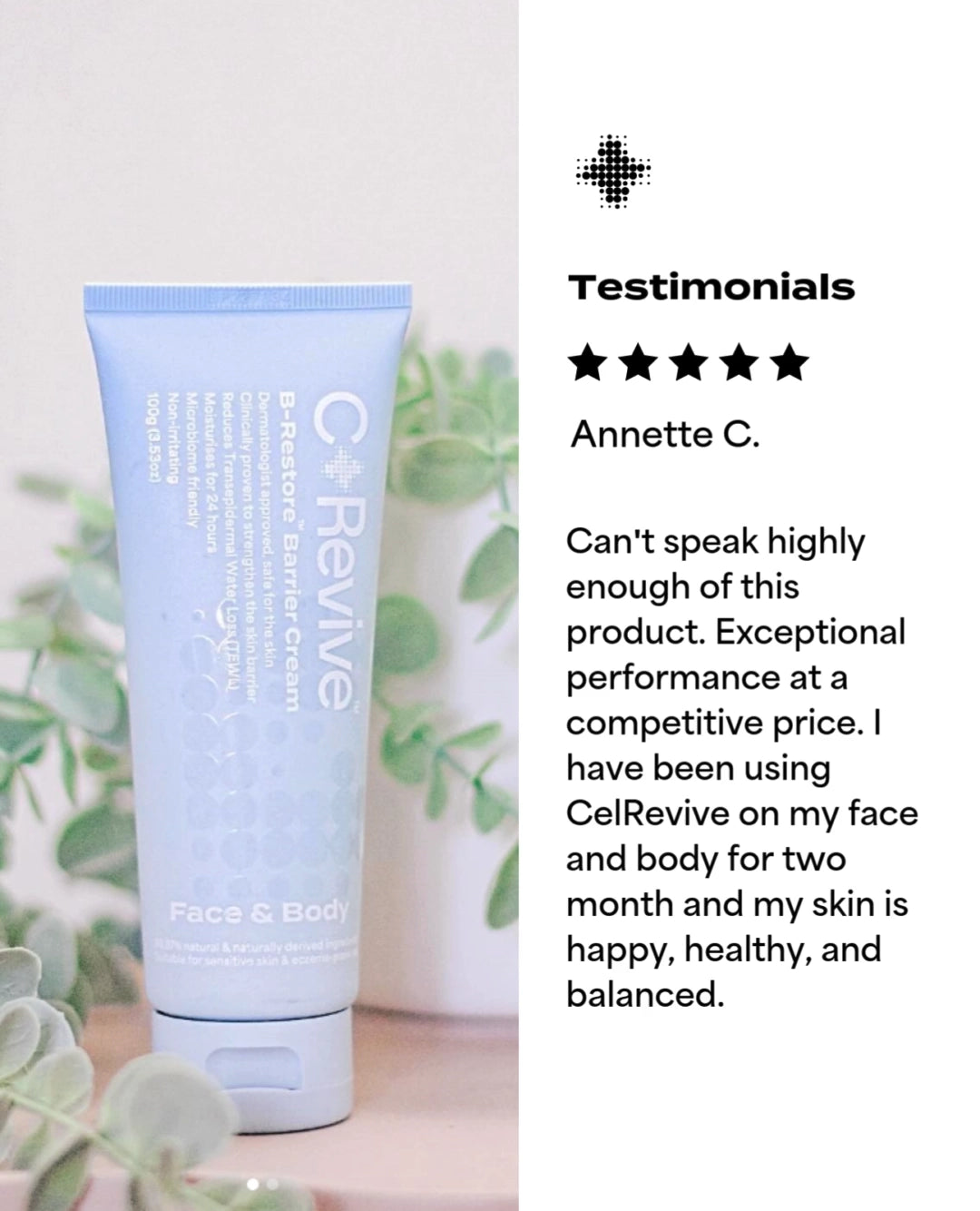 B-Restore Barrier Cream + Free 20g Travel Size